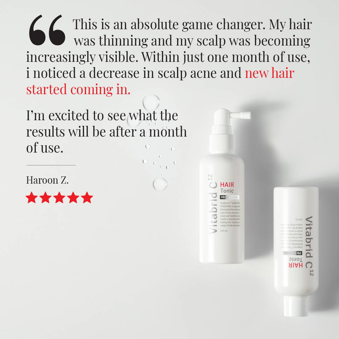 Hair Tonic Professional promotion – VITABRID INC.